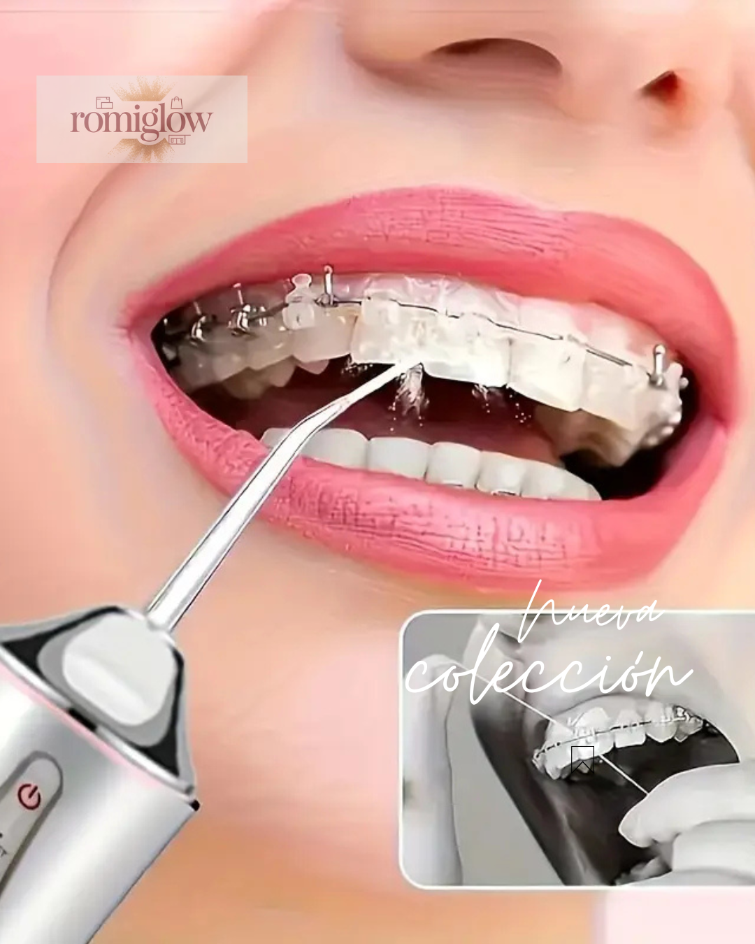 IRRIGADOR BUCAL PREMIUM + LAPIZ BLANQUEADOR DENTAL