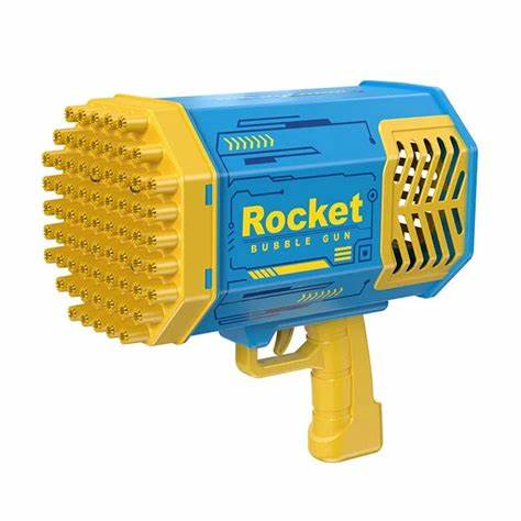 Lanza Cohete Burbujas Bazooka