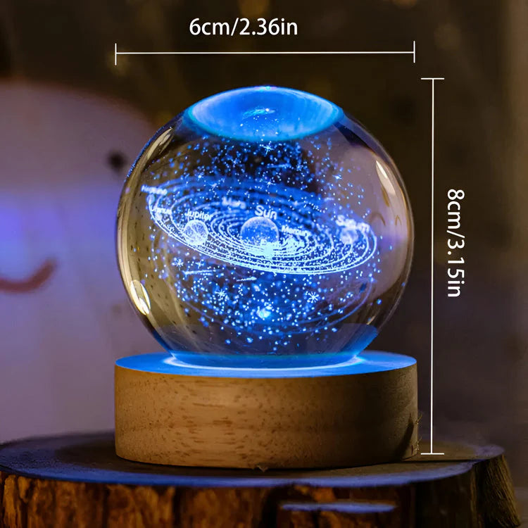 Lampara Ethereal Light® | Esfera de cristal